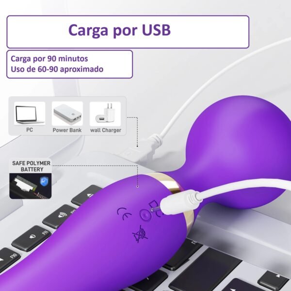 Varita masajeadora de 2 zonas - Imagen 9