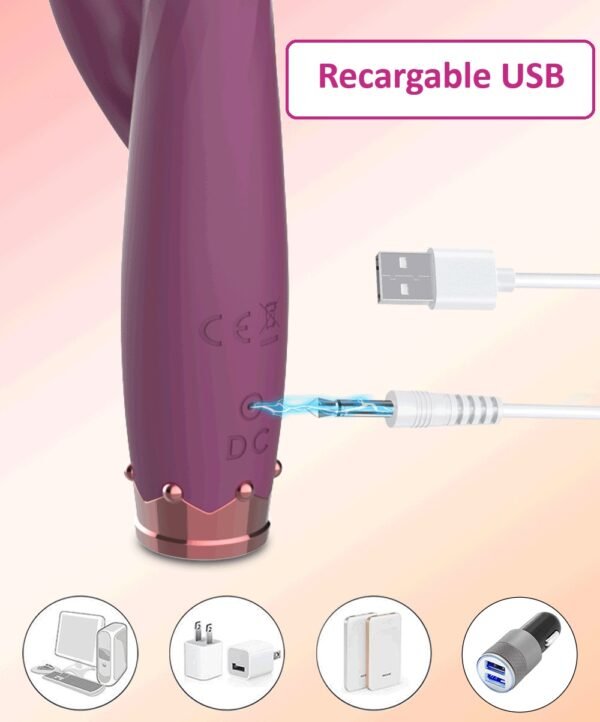 Dedito vibrador con conejito - Imagen 4