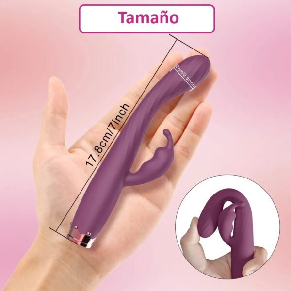 Dedito vibrador con conejito - Imagen 5