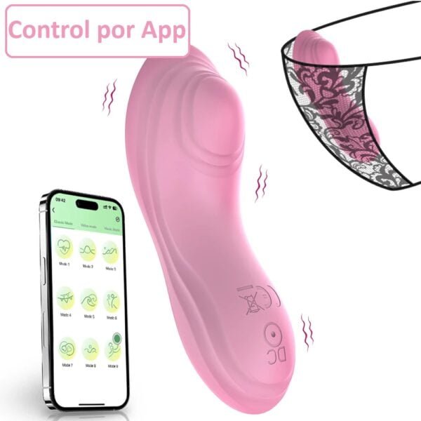 Vibrador para panty por App