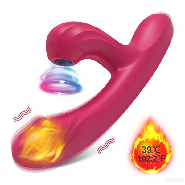 Vibrador de cabecita con succionador - Imagen 9