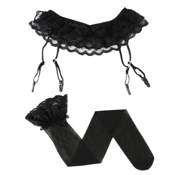 Liguero con medias - Imagen 6