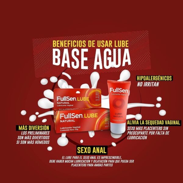 Lubricante FullSen Lube Natural - Imagen 4
