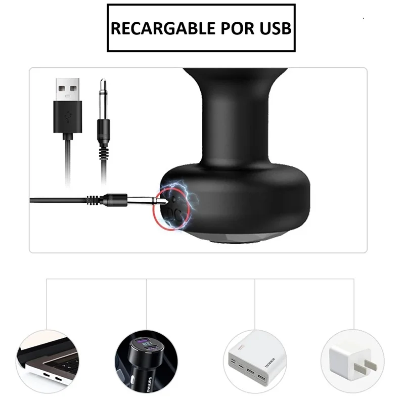 Plug anal vibrador con control remoto - Imagen 2