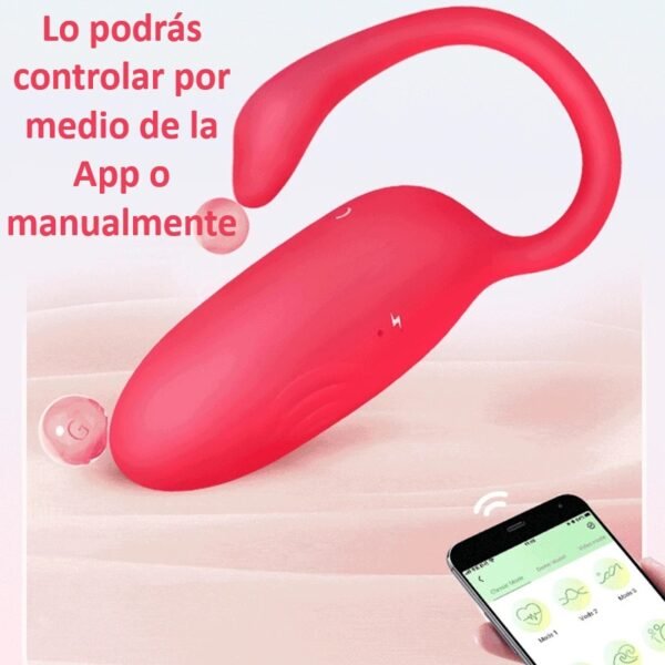 Huevito vibrador V5 con Control por App - Imagen 4