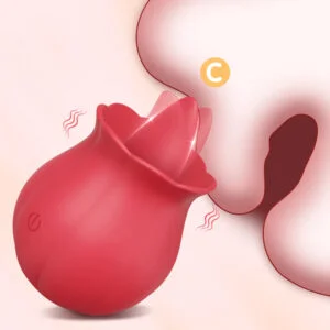 Rosa lengüita lamedora