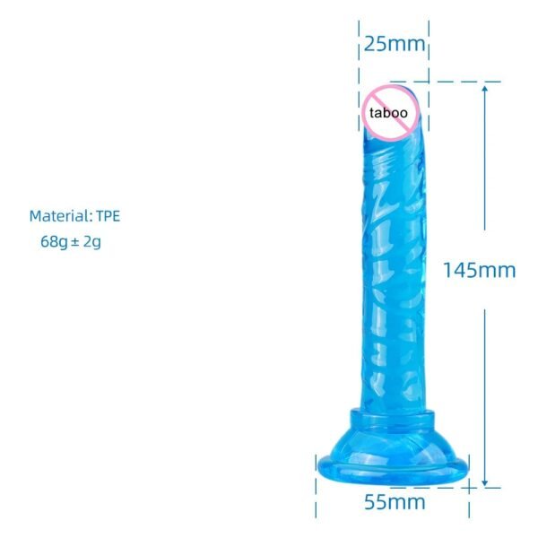 Mini dildo anal de colores - Imagen 2