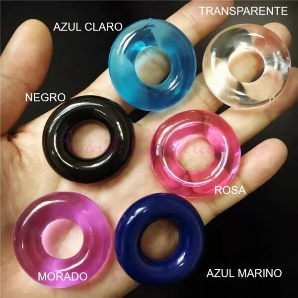 Anillos retardantes de colores - Imagen 7