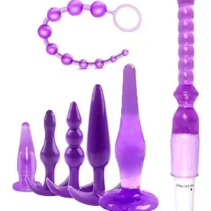 Kit de Plug Anal - Morado