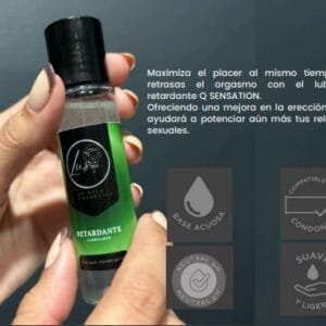 Lubricante Retardante Lust by KIVA 60ml
