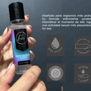Lubricante Multiorgásmico Lust by KIVA 60ml