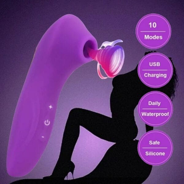 Mini Succionador morado - Imagen 3